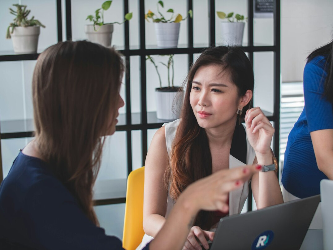 business team discussion